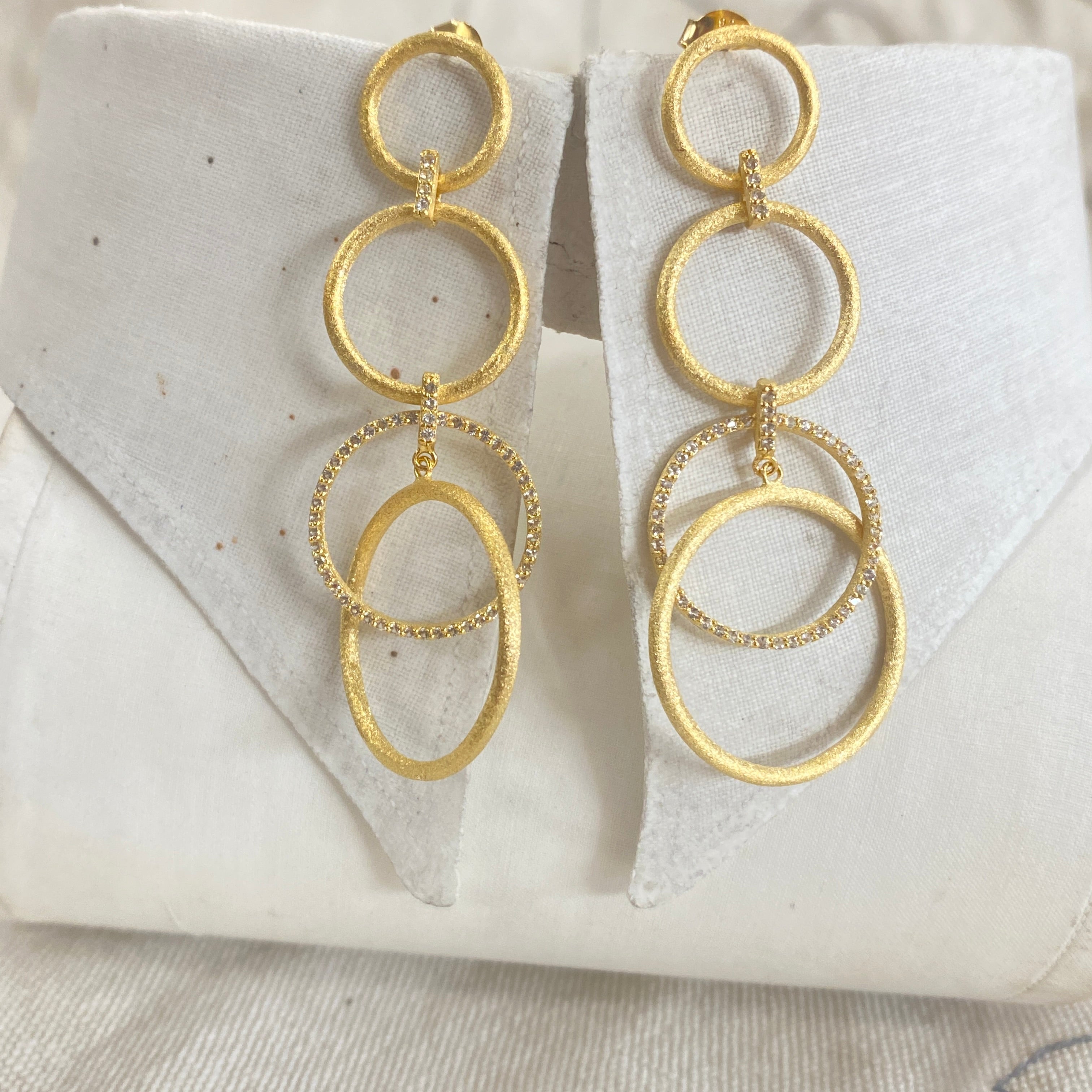 Rameau Earrings - Gold