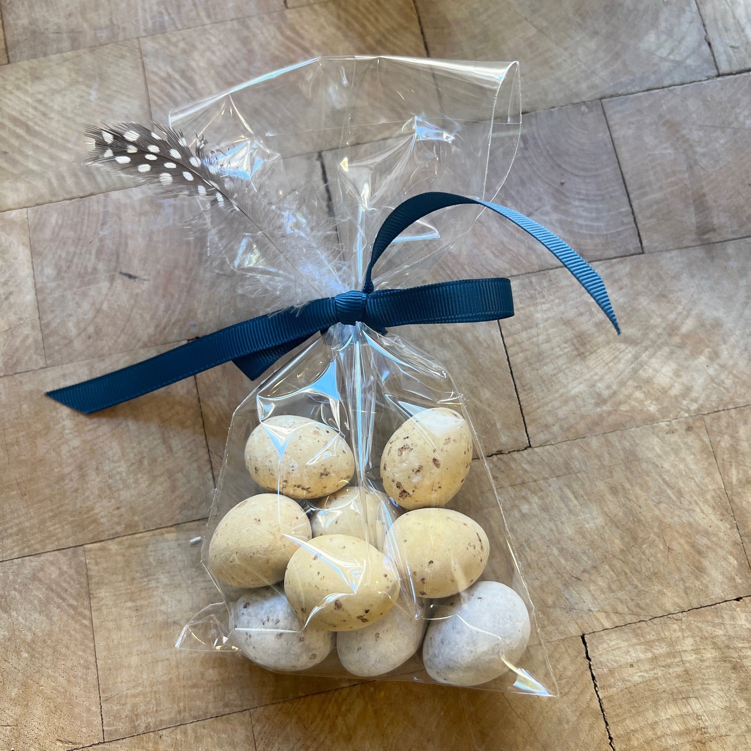 Speckled Gianduja Eggs