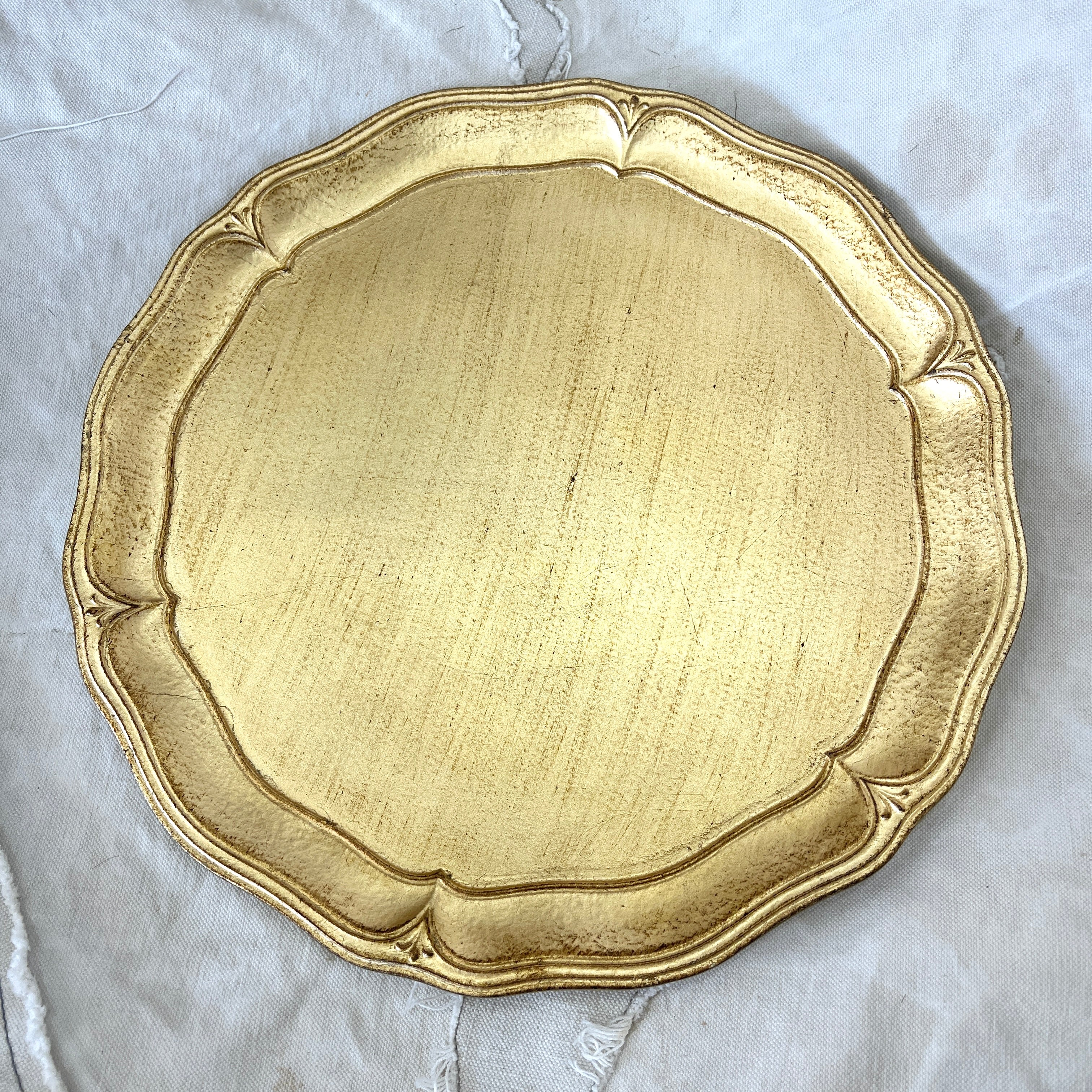 Charger Plate - Italian Tray in Three Finishes #10, #11 and #12