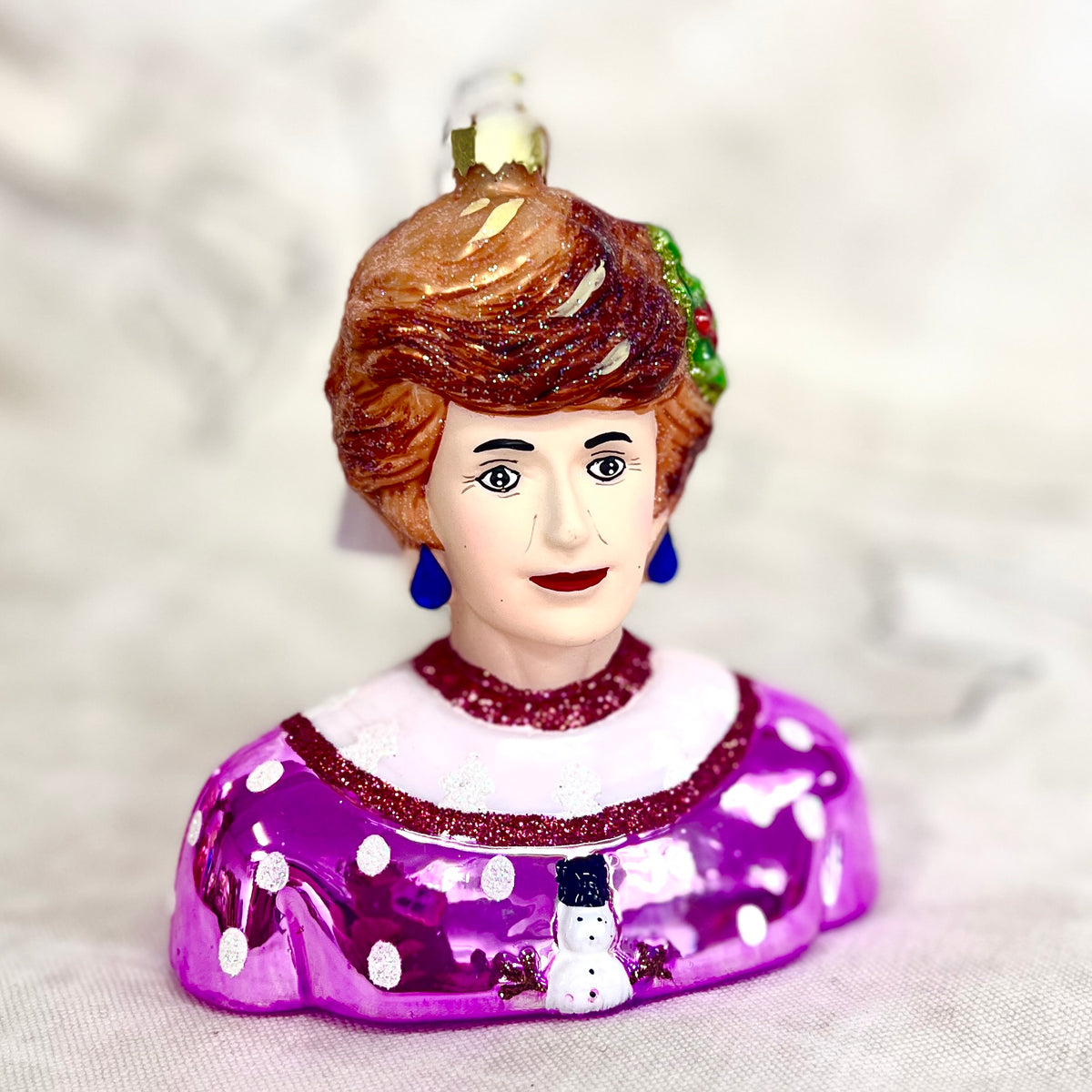 May Your Christmas be Golden - Blanche