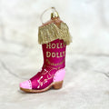 Have a Holly Dolly Boot Ornament