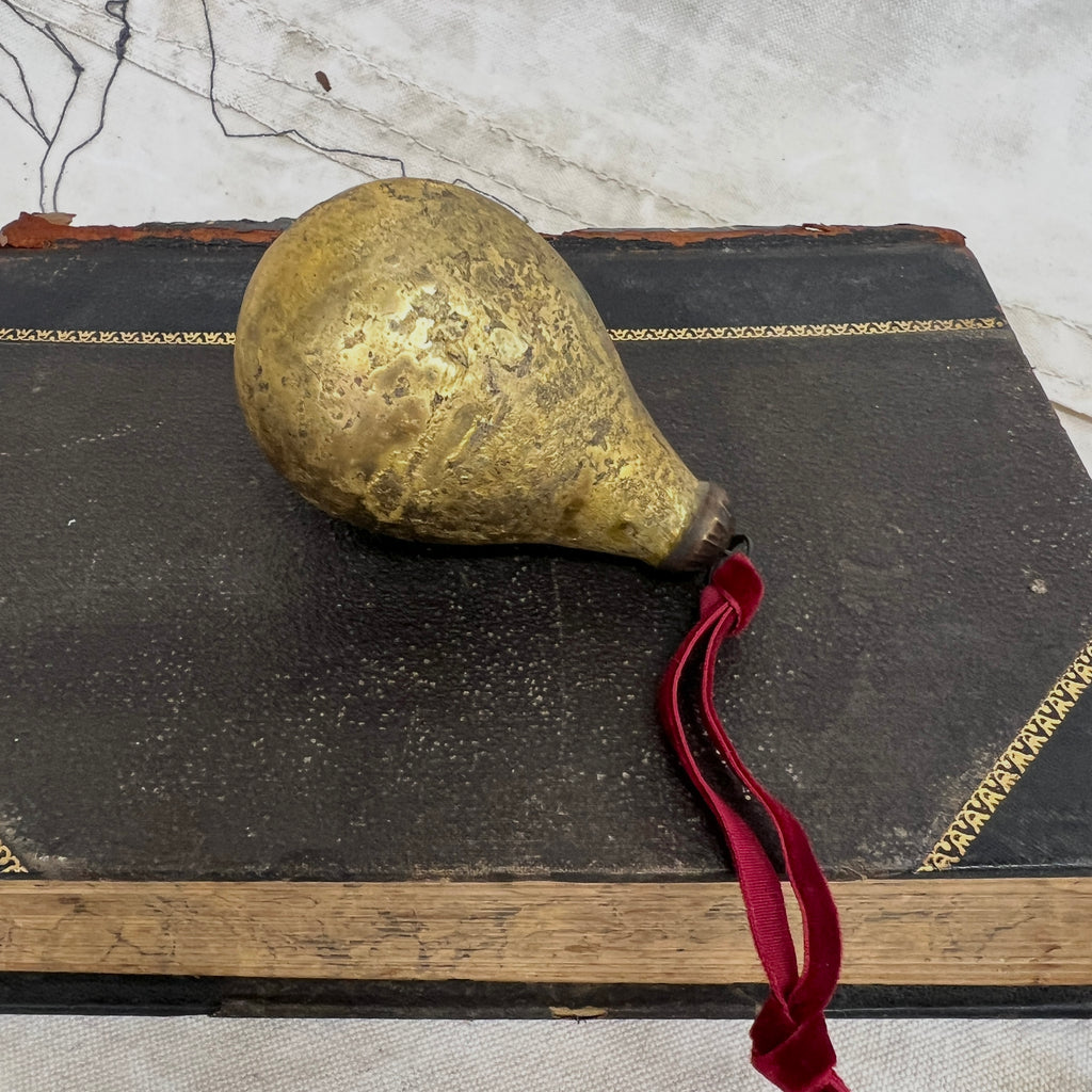 Glass Pear Decoration Antique