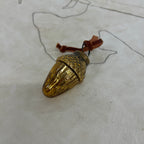 Glass Golden Acorns
