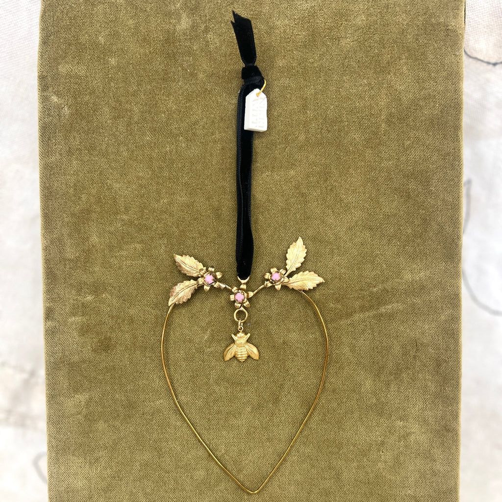 Nikki Witt - Christmas Brass Hearts