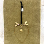 Nikki Witt - Christmas Brass Hearts