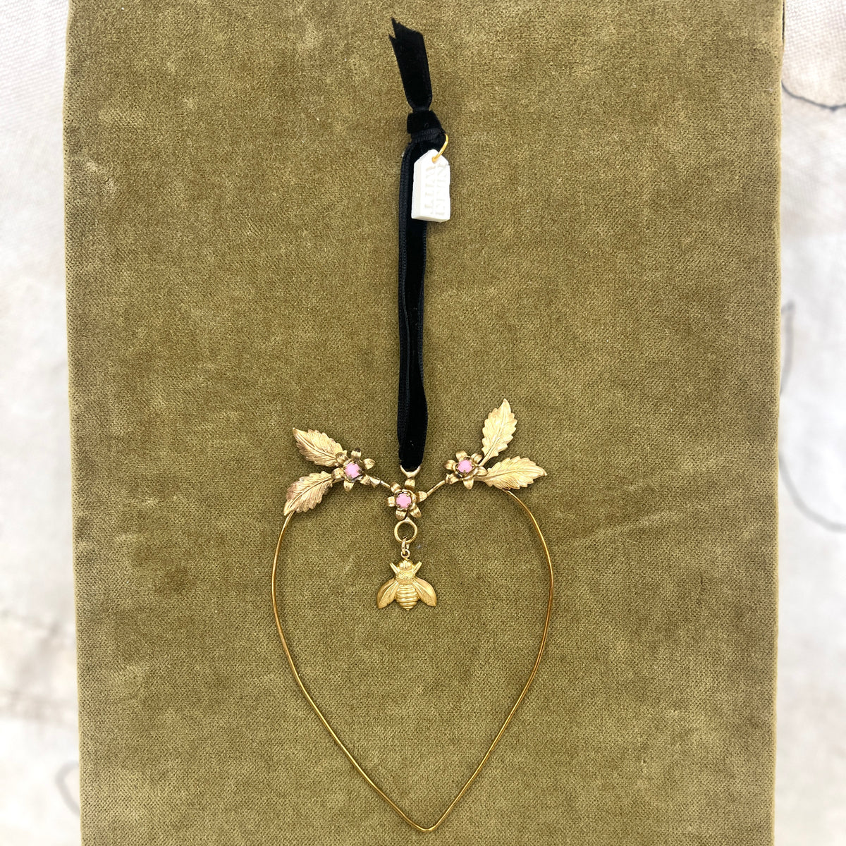 Nikki Witt - Christmas Brass Hearts