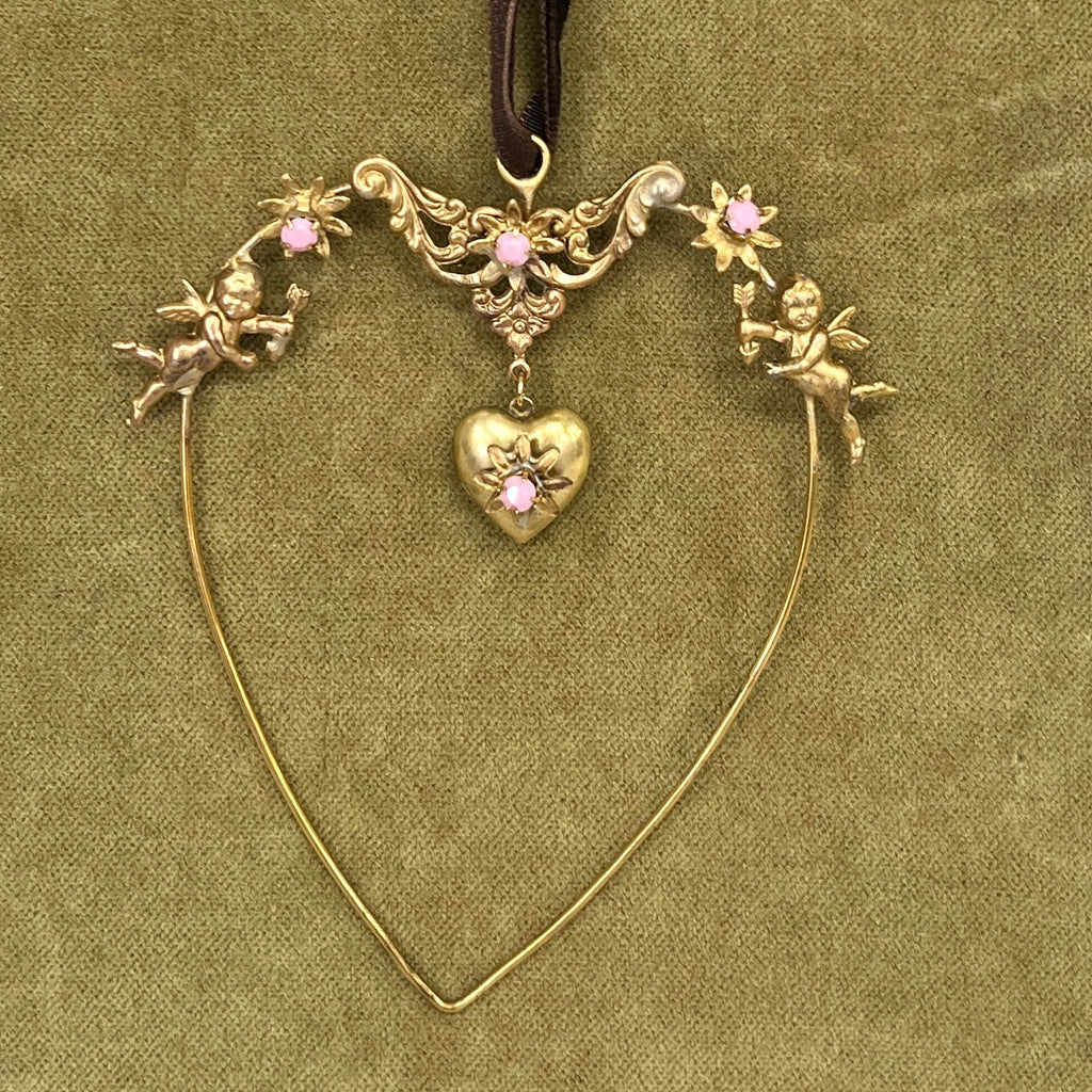 Nikki Witt - Christmas Brass Hearts