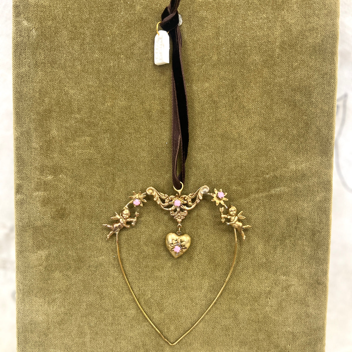 Nikki Witt - Christmas Brass Hearts