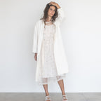 Kimono Coat - Milk by Loom