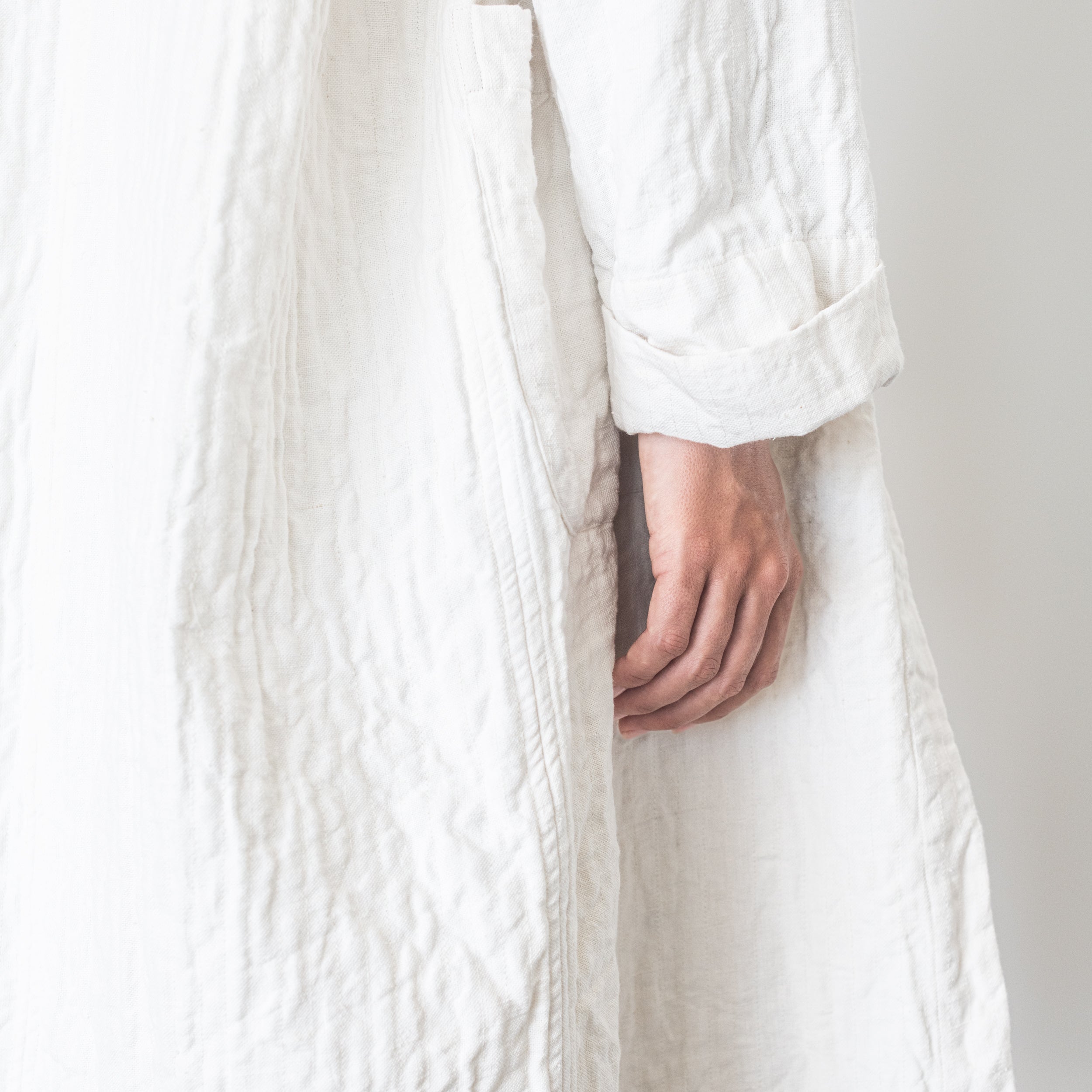 Kimono Coat - Milk by Loom