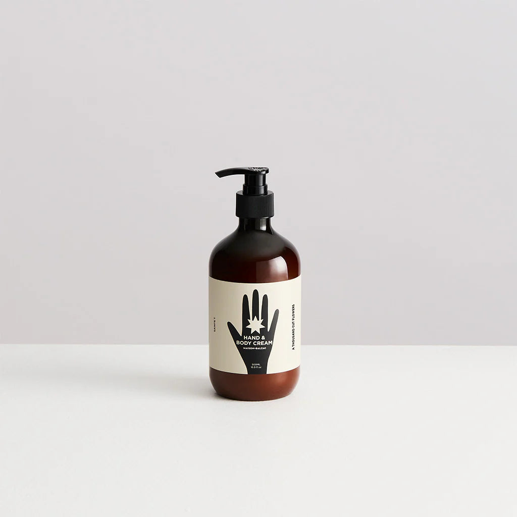 Hand & Body Cream in Bottle - Sainte T