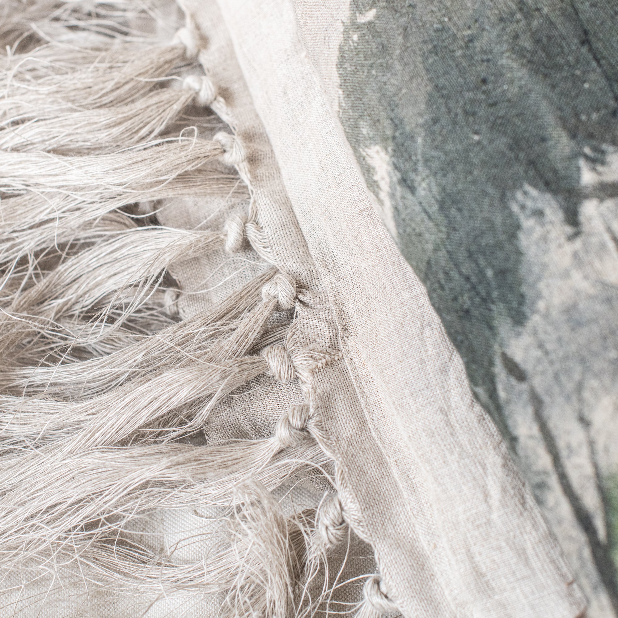 En fil d' Indienne France - French Manosque Bed Runner/ Throw 140x250cm