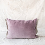 En fil d' Indienne France - Medicis Cushions - Velvet and Linen Edge