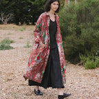 Metta Melbourne Oak Gathered Waist Dress - Sunset Floral