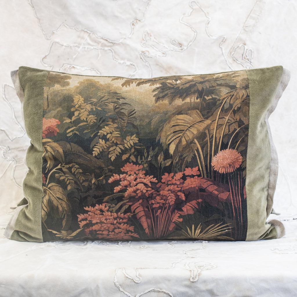 Namrana Linen & Velvet Cushions 40 x 55