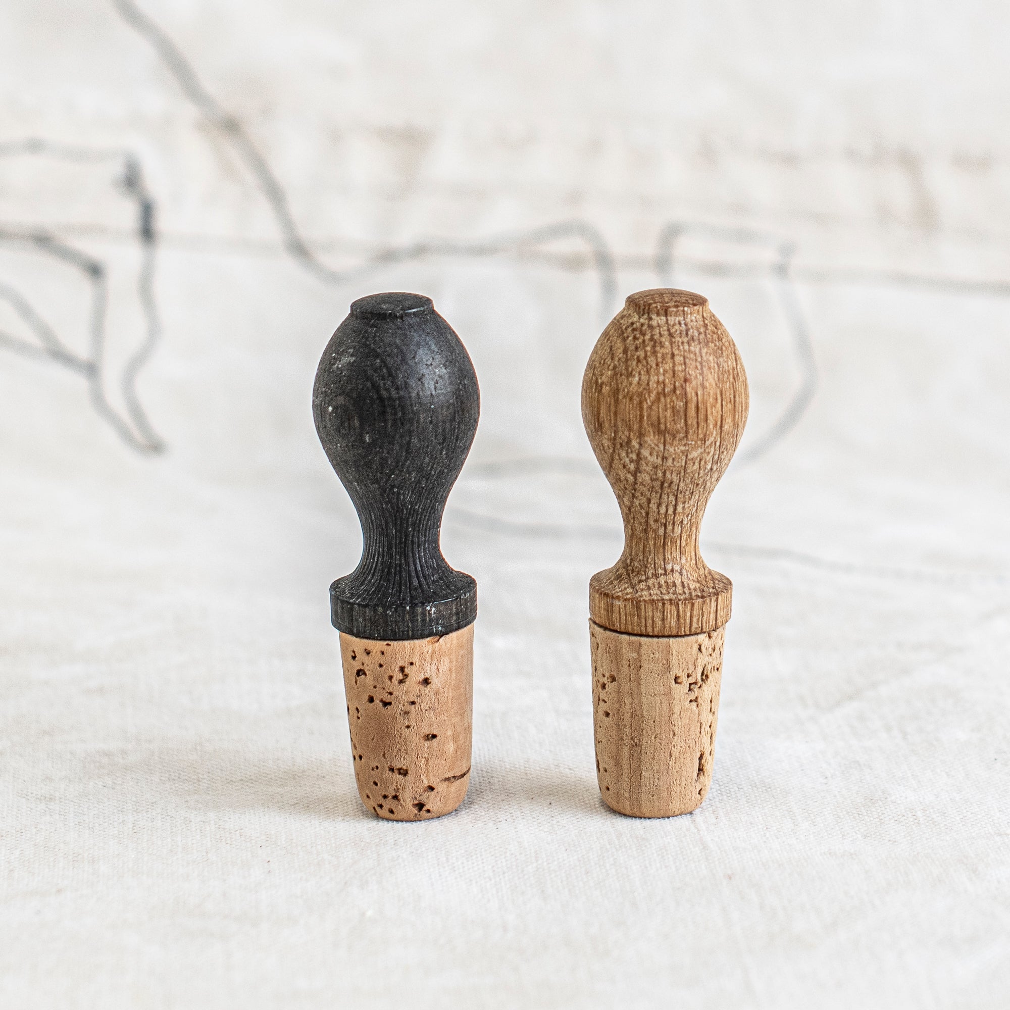 Oak Bottle Stopper