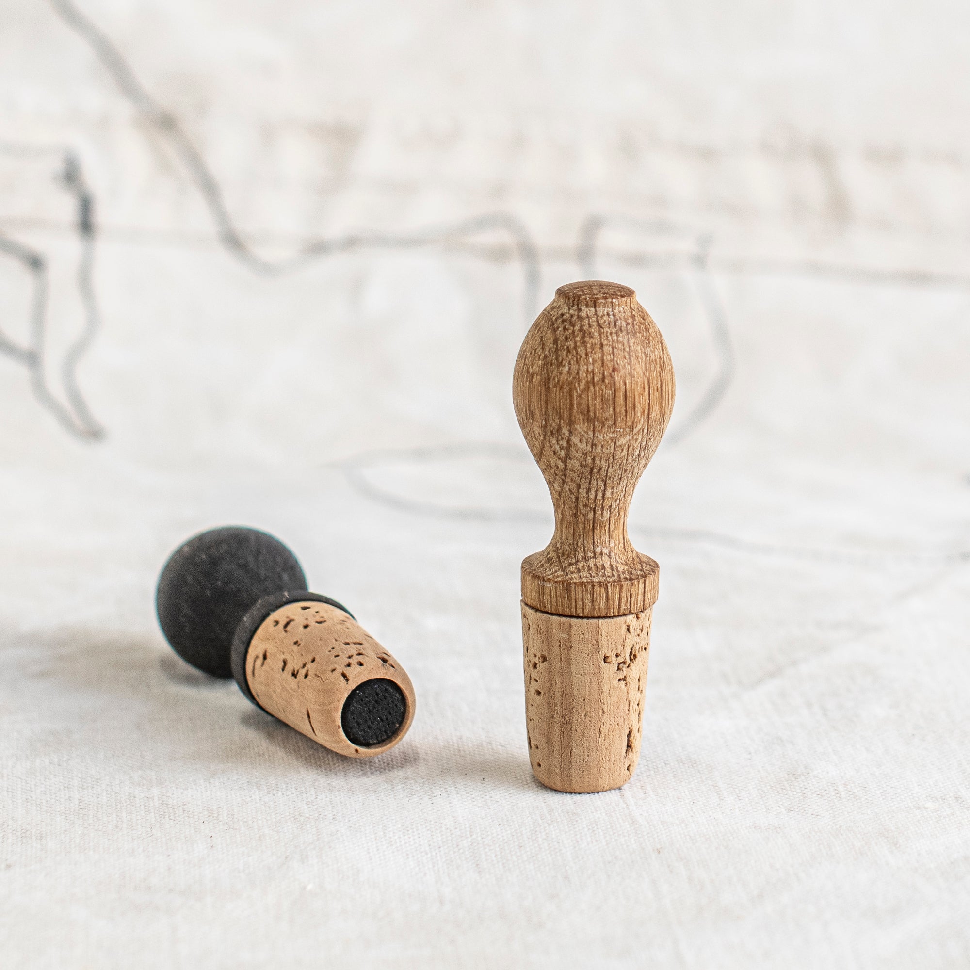 Oak Bottle Stopper