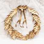 Gold Wreath with Acorn