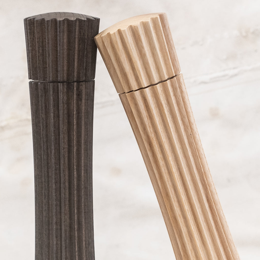 Pepper or Salt Grinder - Ashwood Pleats Design