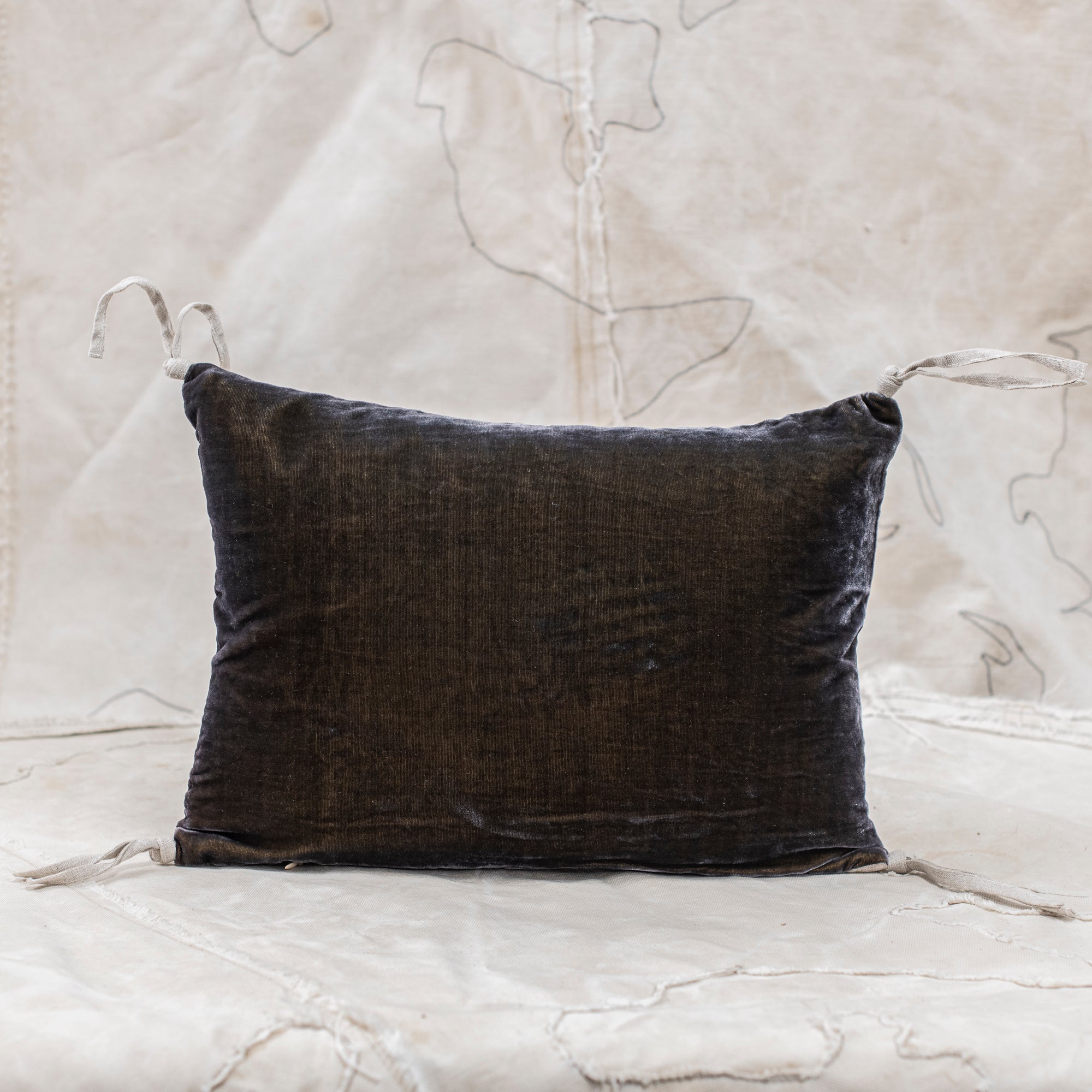 Petit Silk Velvet Cushion