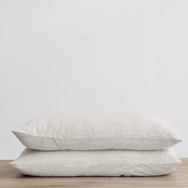 Cultiver Linen Standard Pillowcase Set
