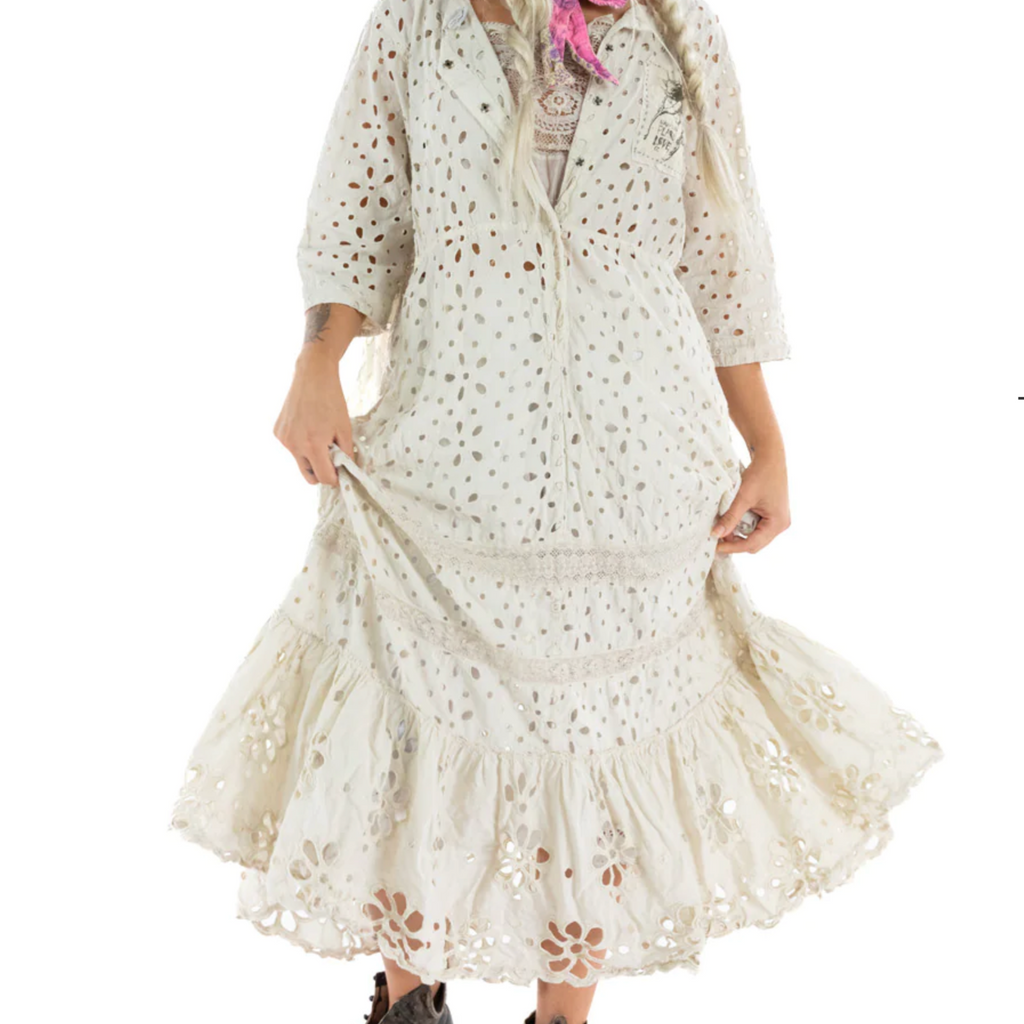 Eyelet Haru Dress by Magnolia Pearl