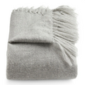 Andes Alpaca Boucle Throw - Ash