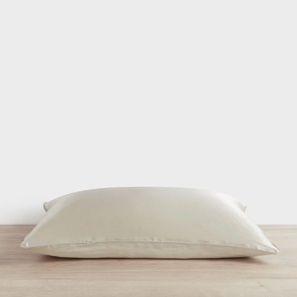 Cultiver Linen Standard Silk/Linen Pillowcase