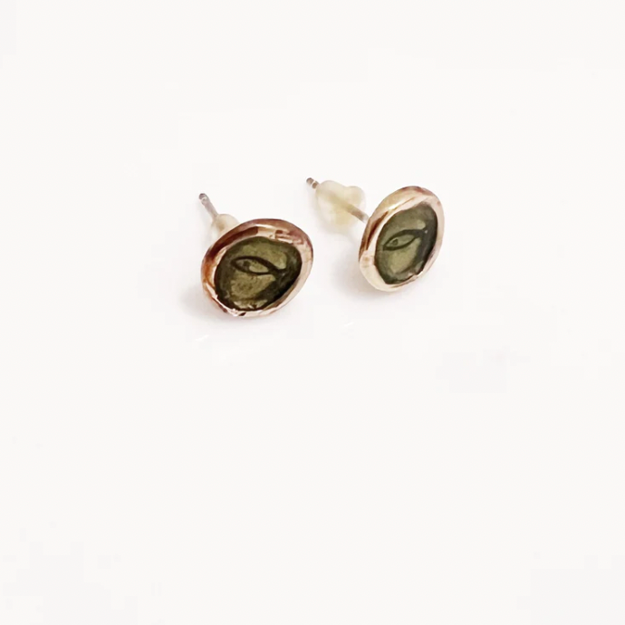 Pesci Che Volano - Tonda 01 Earrings