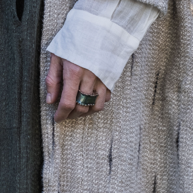 Pesci Che Volano Busta Ring - Aqua