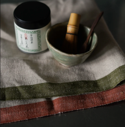 French Selvedge Stripe Tea Towel