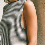 Francie Striped Star Vest