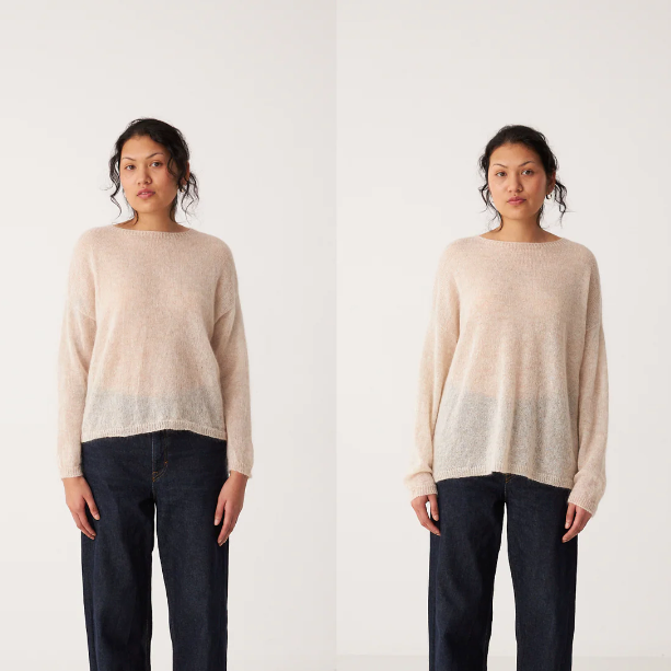 Francie Feather Knit