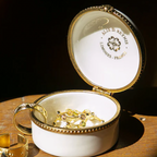 Alix d Reynis Limoges Porcelain Jewelry Box