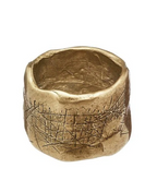 Pesci Che Volano Ischia Ring - Bronze