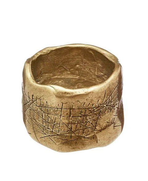 Pesci Che Volano Ischia Ring - Bronze