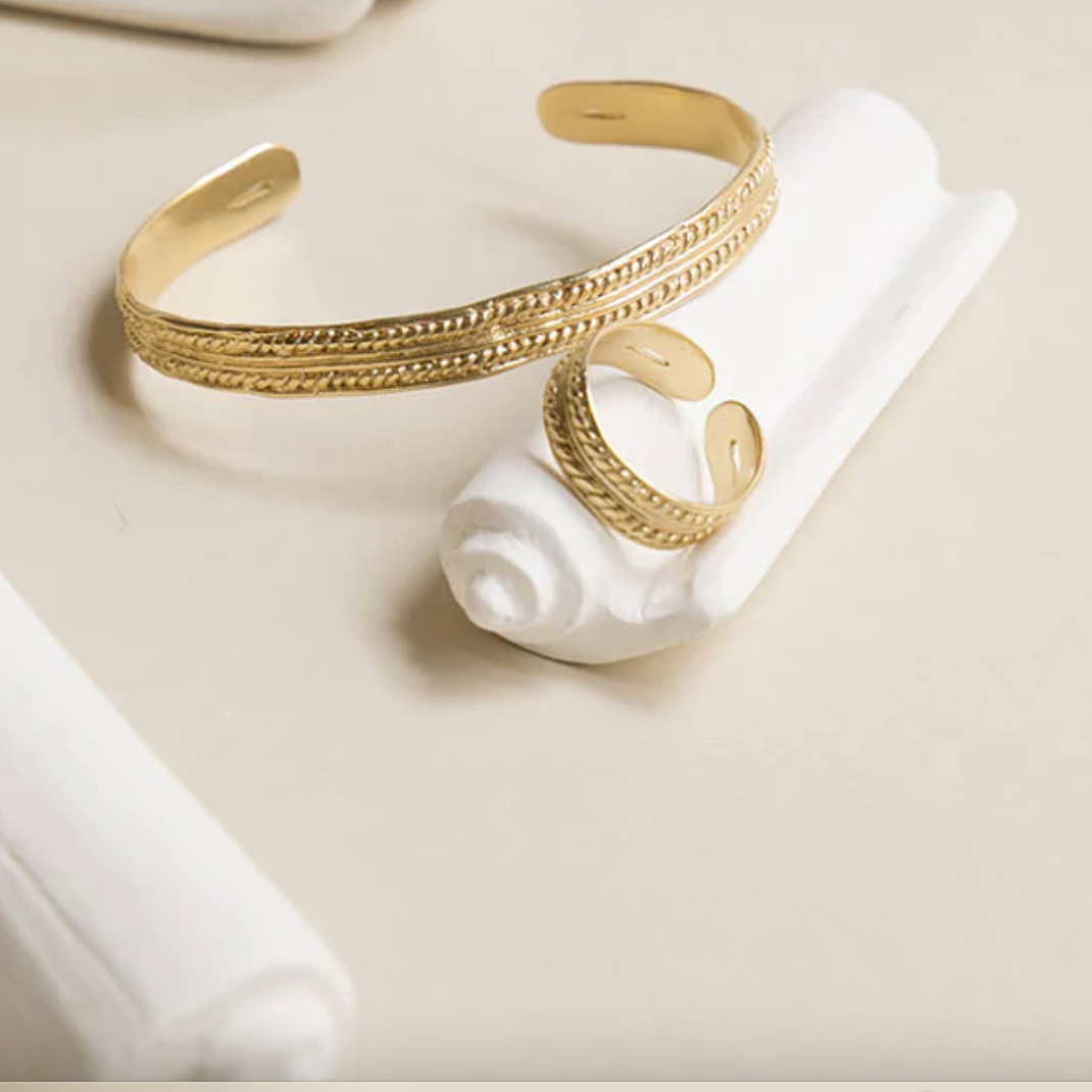 Alix d Reynis Cuff Bracelet - Olympe