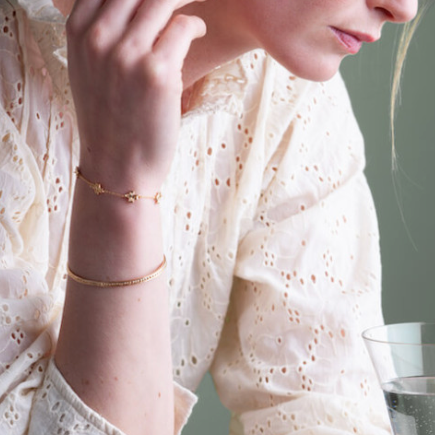 Alix d Reynis Cuff Bracelet - Louise