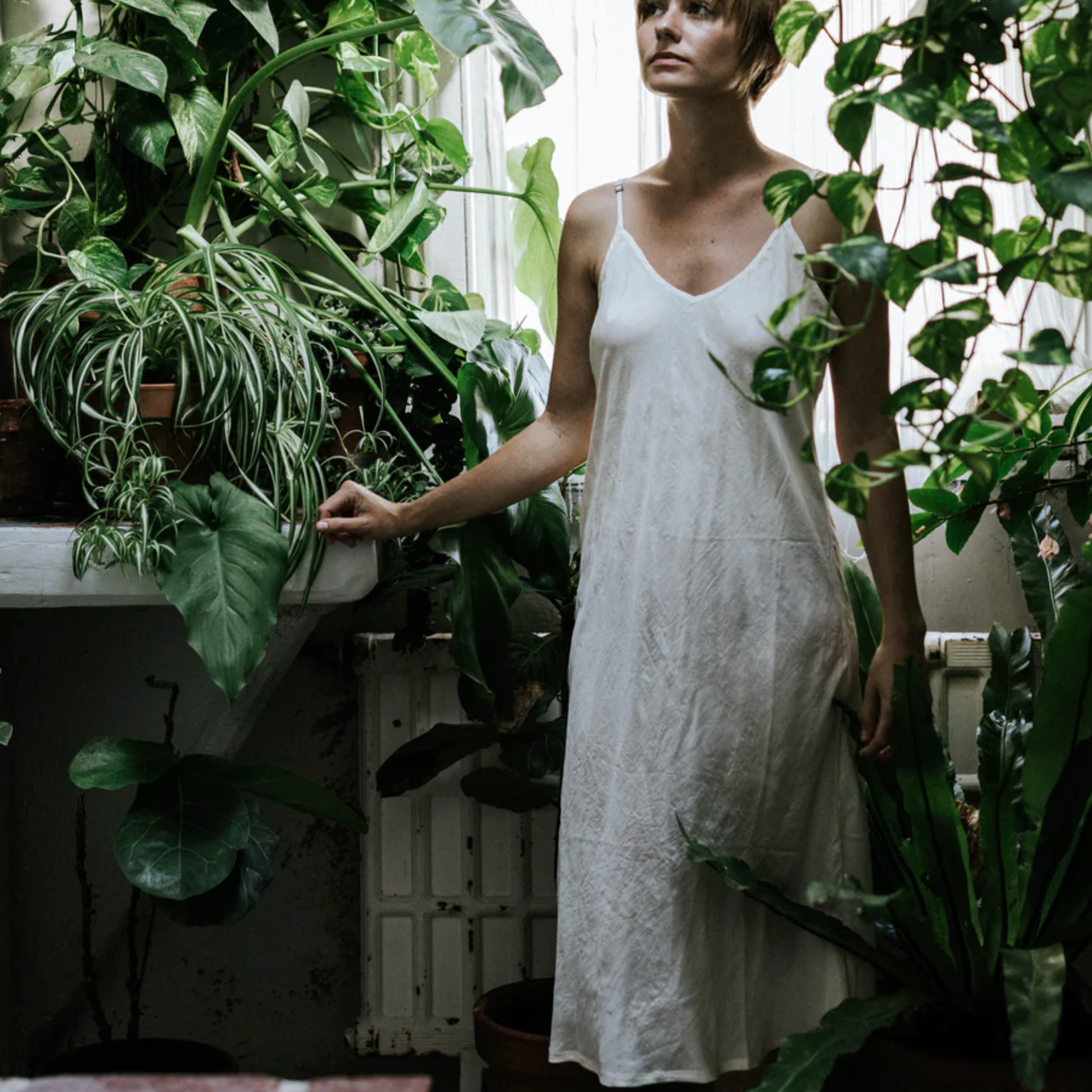 Metta Melbourne Camille Slip Dress - Hand Loomed Silk by Metta