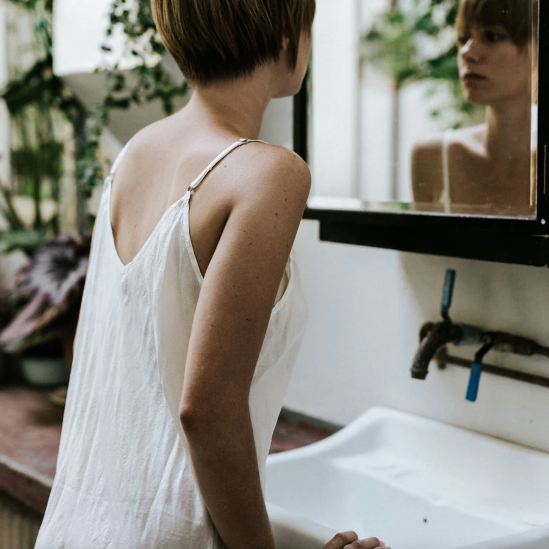 Metta Melbourne Camille Slip Dress - Hand Loomed Silk by Metta