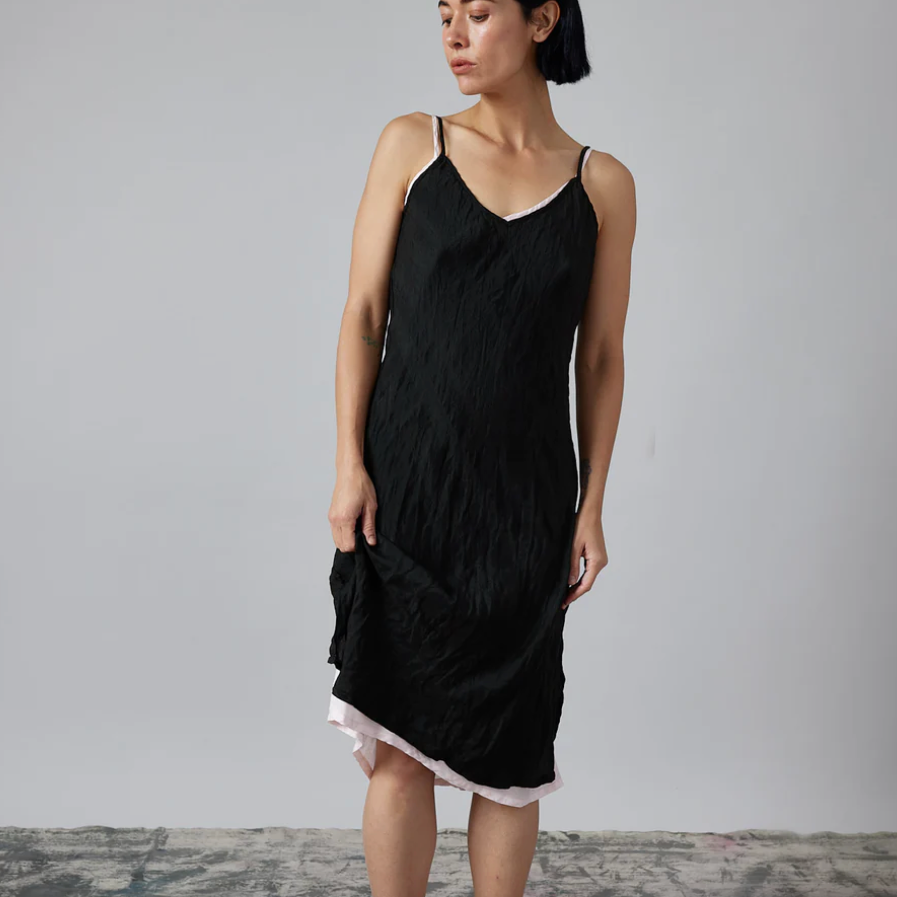 Metta Melbourne Camille Slip Dress - Hand Loomed Silk by Metta
