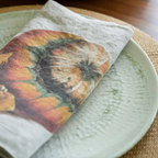 Illustrated Linen Napkins Set/6 - Vegetables