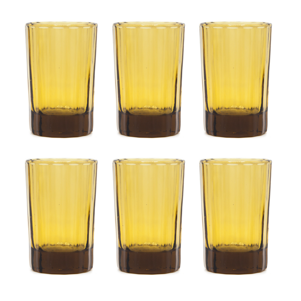 Reed Water Glass