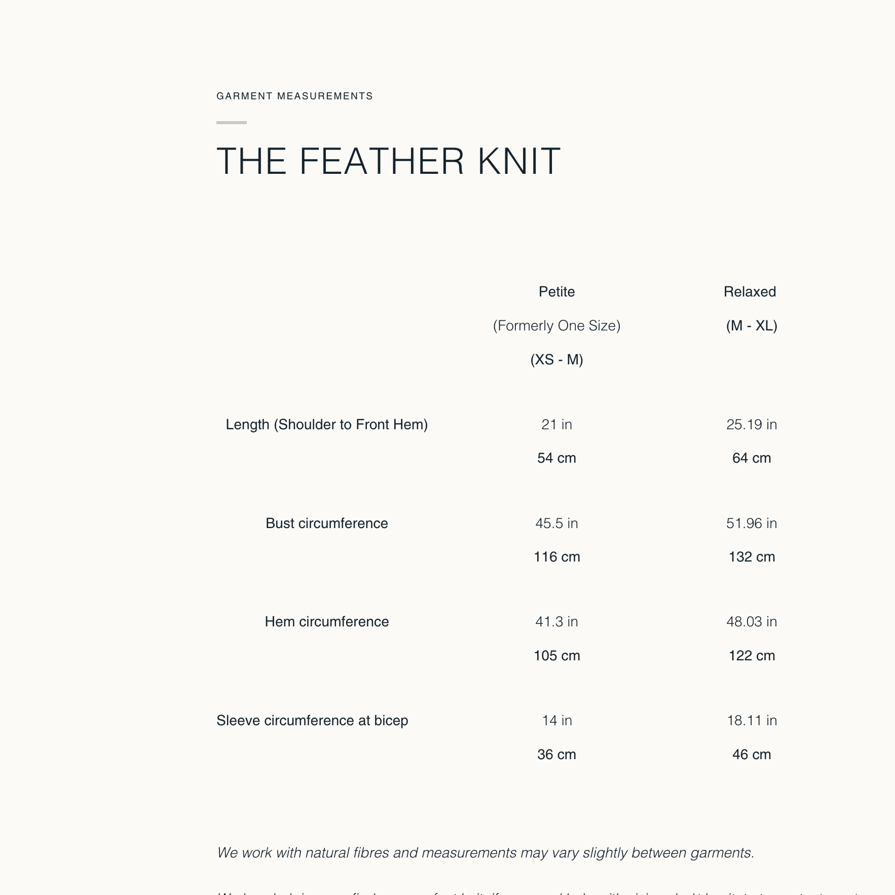 Francie Feather Knit