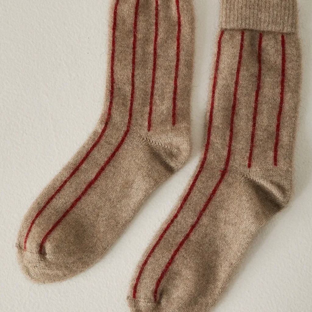 Francie Signature Striped Socks