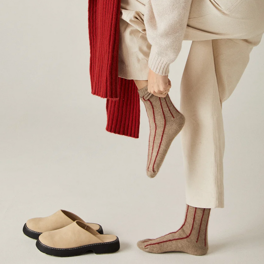 Francie Signature Striped Socks