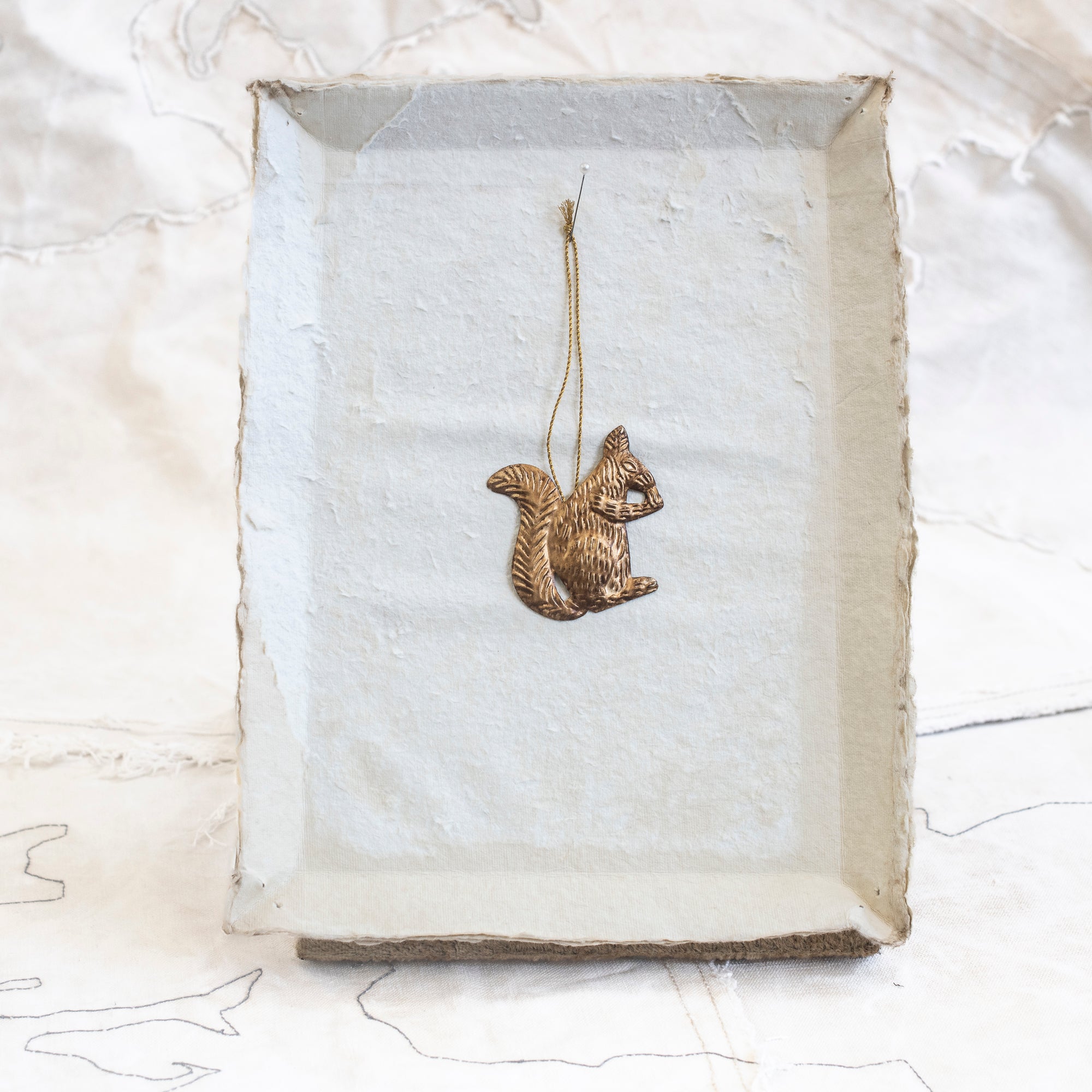 Squirrel Hanging Ornament