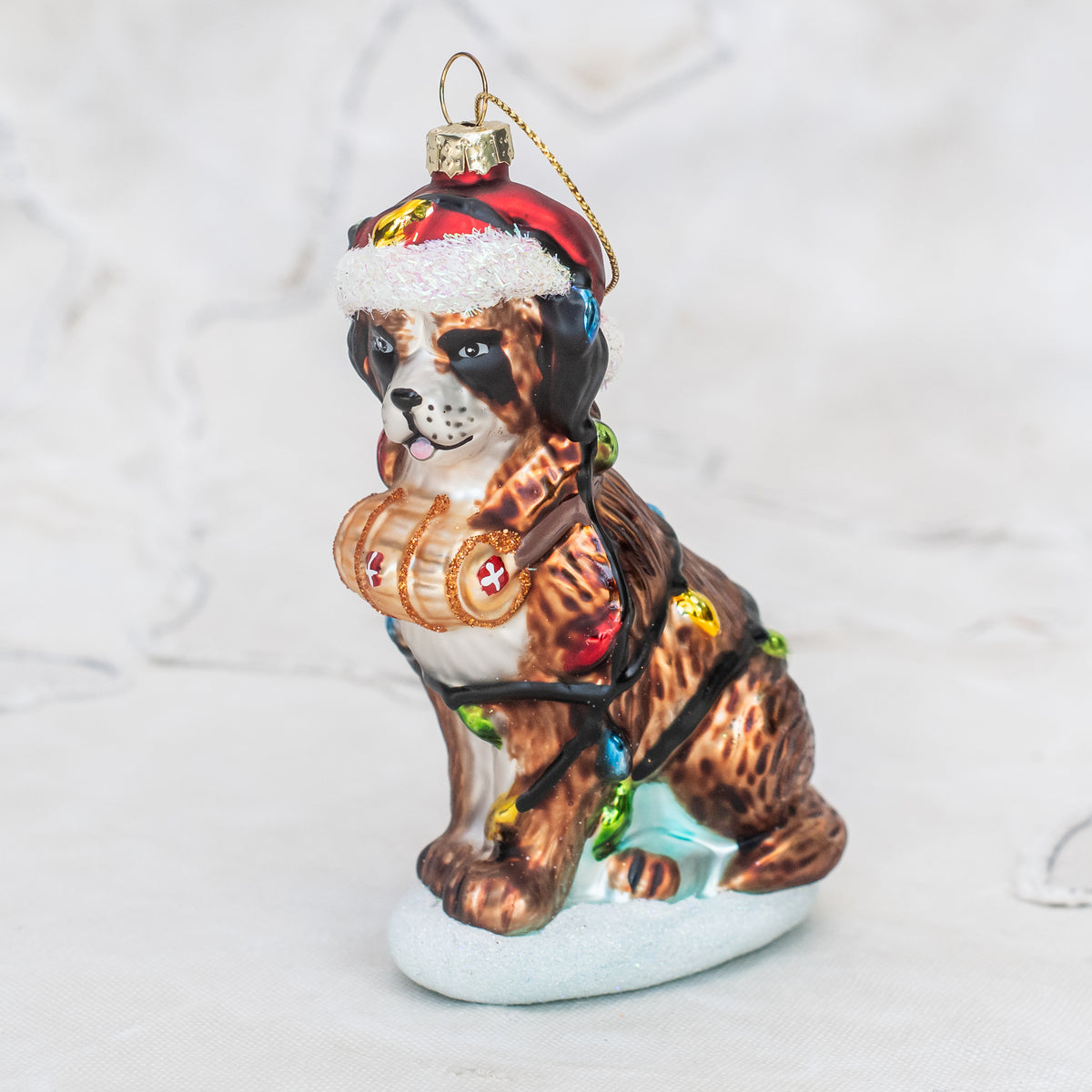 Festive St Bernard