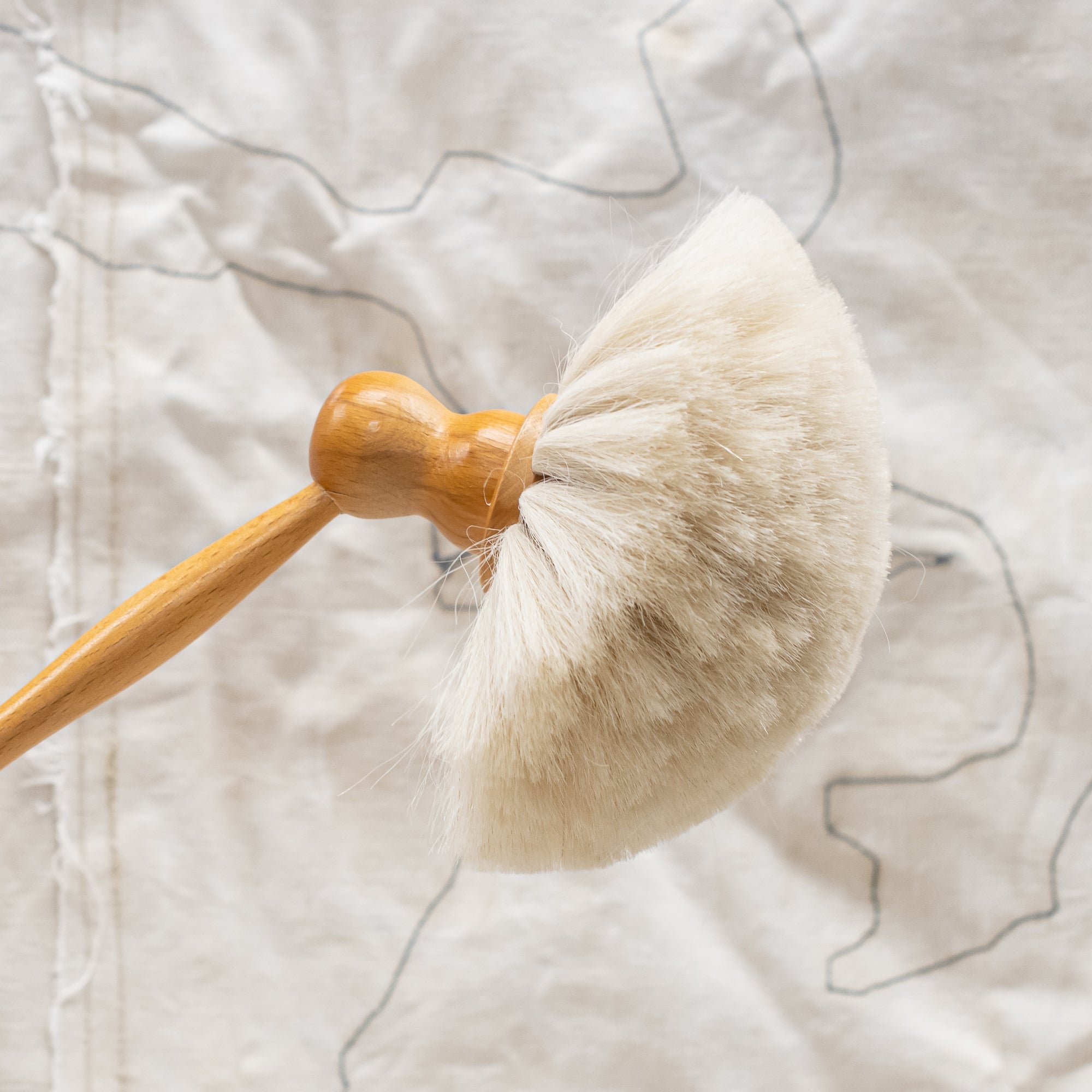 Goat Hair Duster  - Adjustable Head
