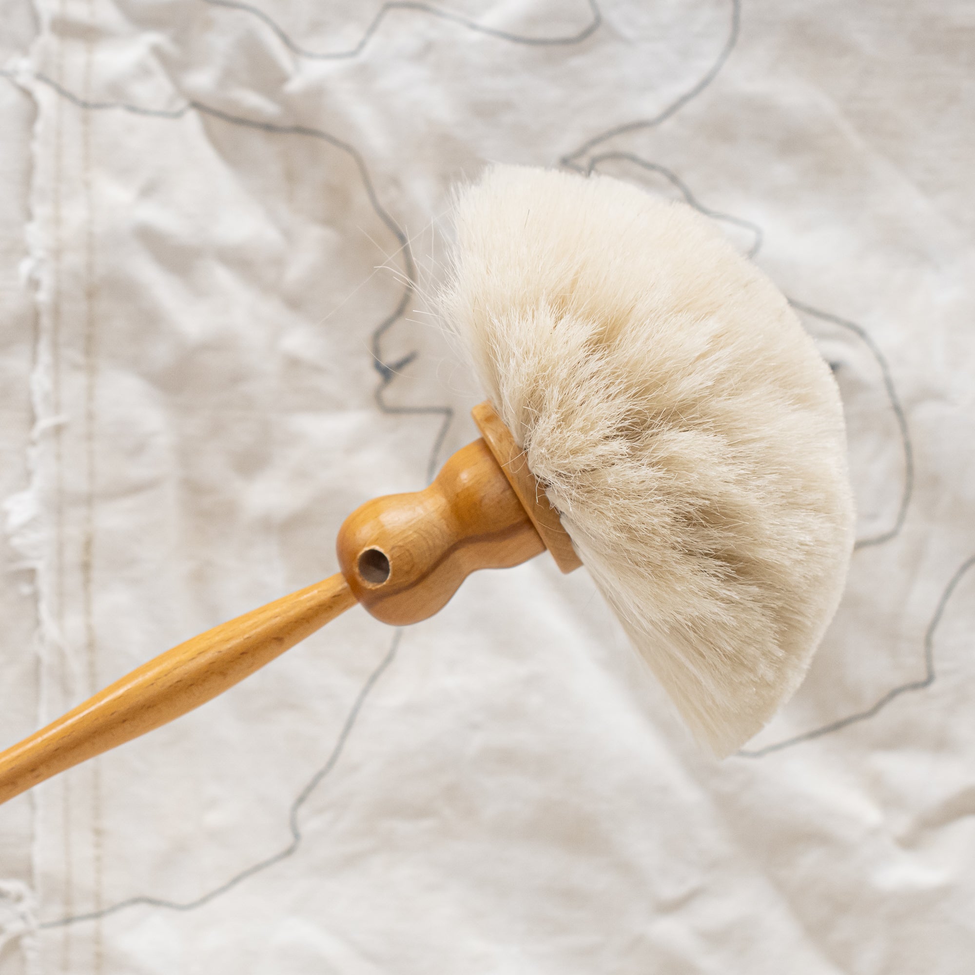 Goat Hair Duster  - Adjustable Head